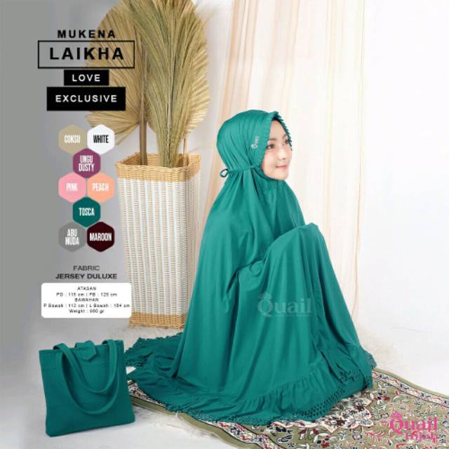 Mukena Laikha Quail Hijab