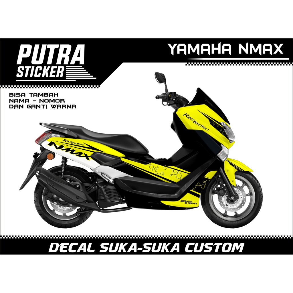 COD Decal Nmax Tahun 2012-2019 Full Body, stiker Nmax