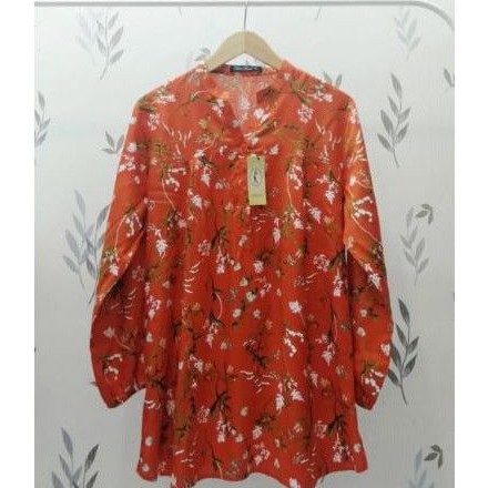 Rayon Motif 0006 - Blouse Katun Rayon - Rayon Motif - Blus Adem - Fathin Basic - SHOPIE Hijabstyle-2