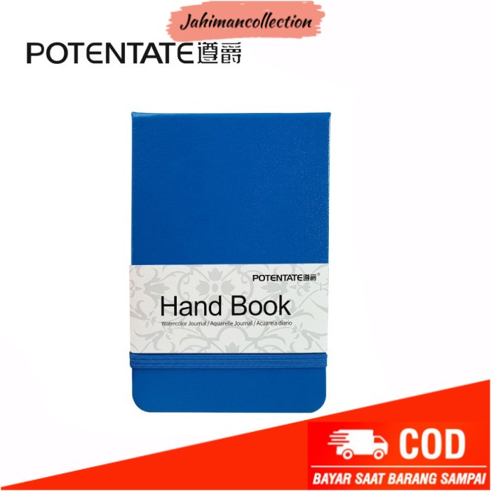 

✨ BISA COD ✨ Potentate Watercolor Handbook 300gsm | Sketchbook | Water Color - Blue