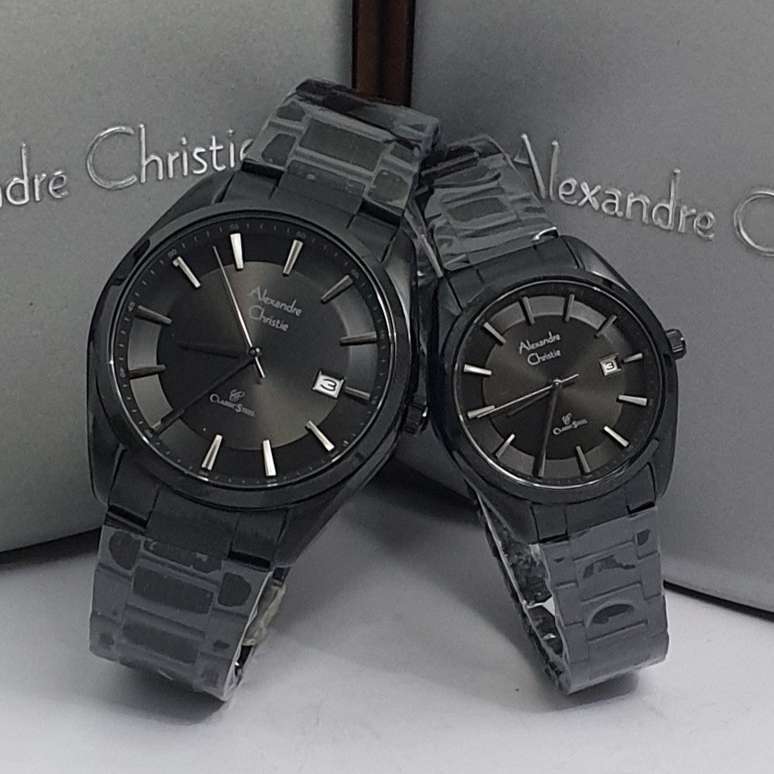 Alexandre Christie Ac 8648 / ac8648 Jam Tangan Original Dia L 3,2 , M 4,2 Cm