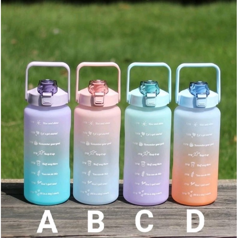 Botol Minum Kekinian Viral Gradiasi