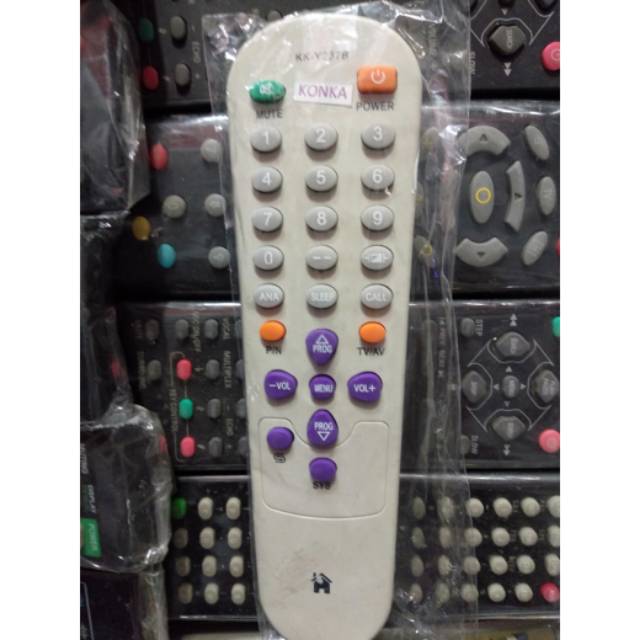 remot tv konka tabung