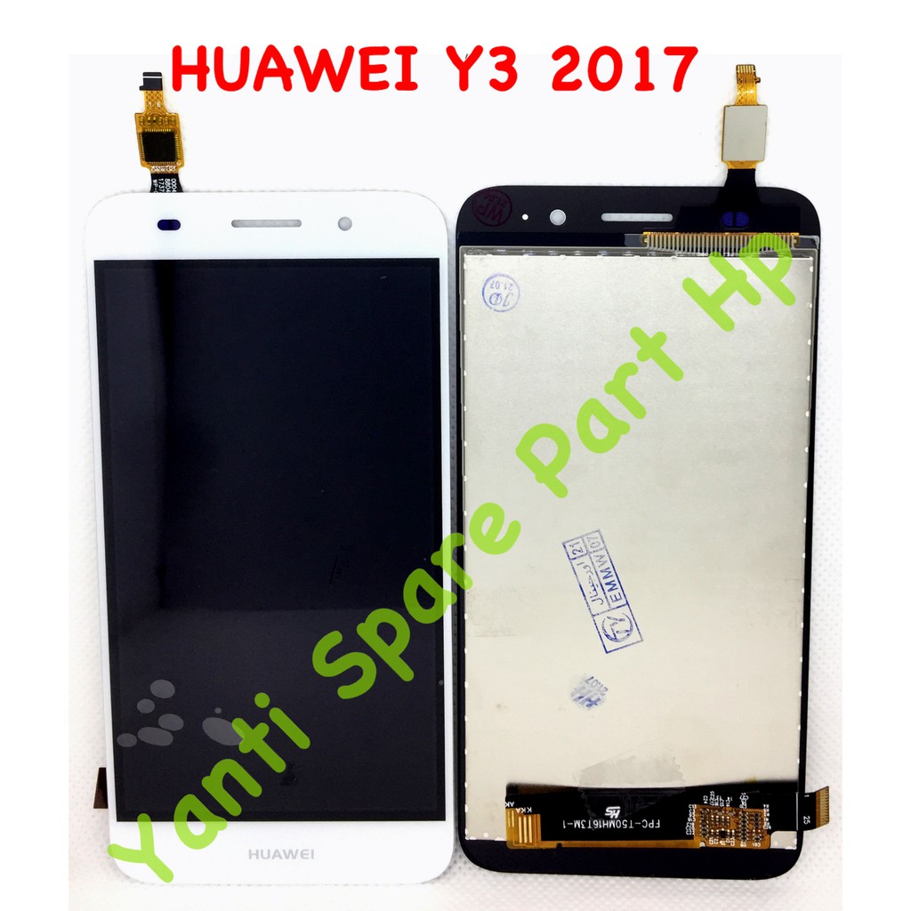 Lcd Touchscreen Huawei Y3 2017 L22 Cro Fullset Original New