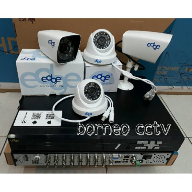 PAKET CCTV EDGE 16CHANNEL 2MP FULL HD