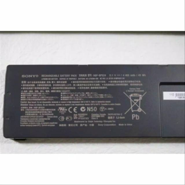 Baterai Battrey Original Sony Vaio VGP-BPS24 BPS24 VPCSA VPCSB VPCSC VPCSD VPCSE Series