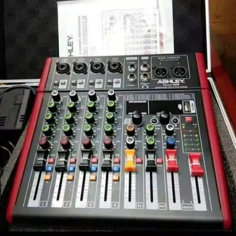 mixer audio ashley focus400.bluetooth/usb.original