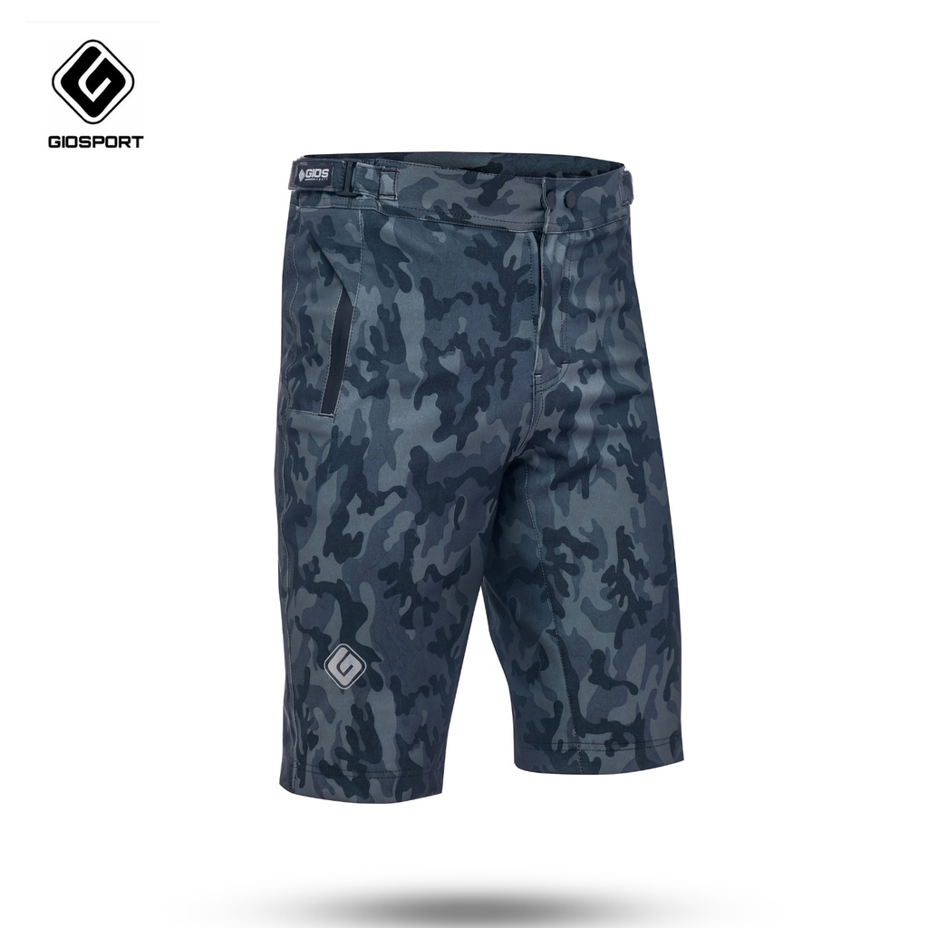 Shortpants Camo Blue Giosport Celana Sepeda