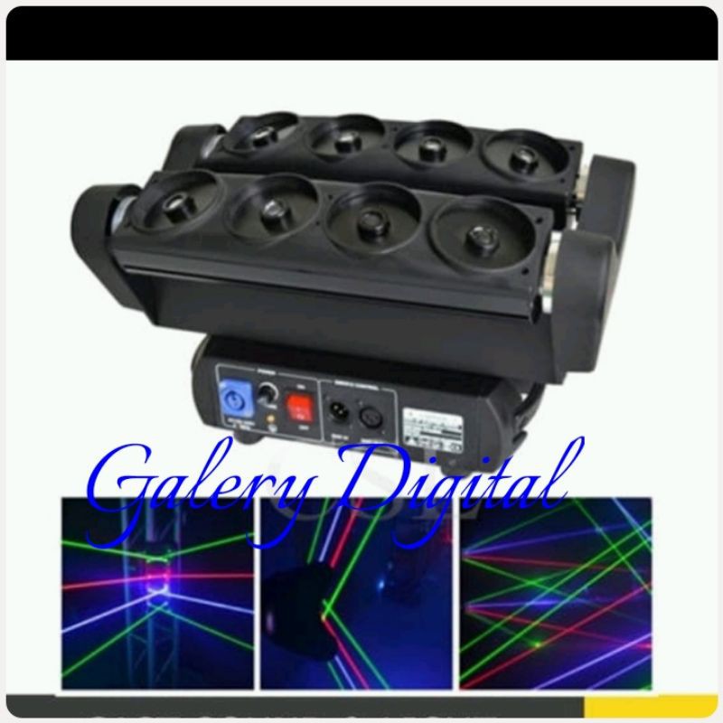 moving spider laser 2x4