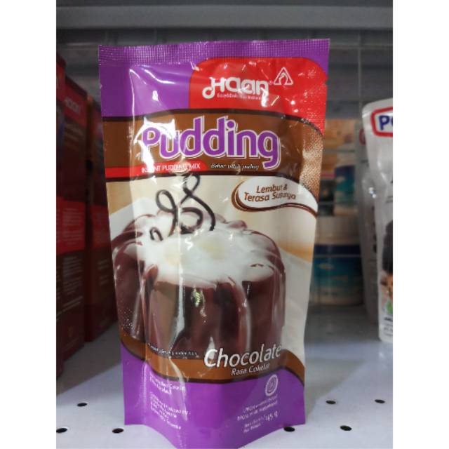 Haan pudding chocolate / haan puding coklat instan pudding mix