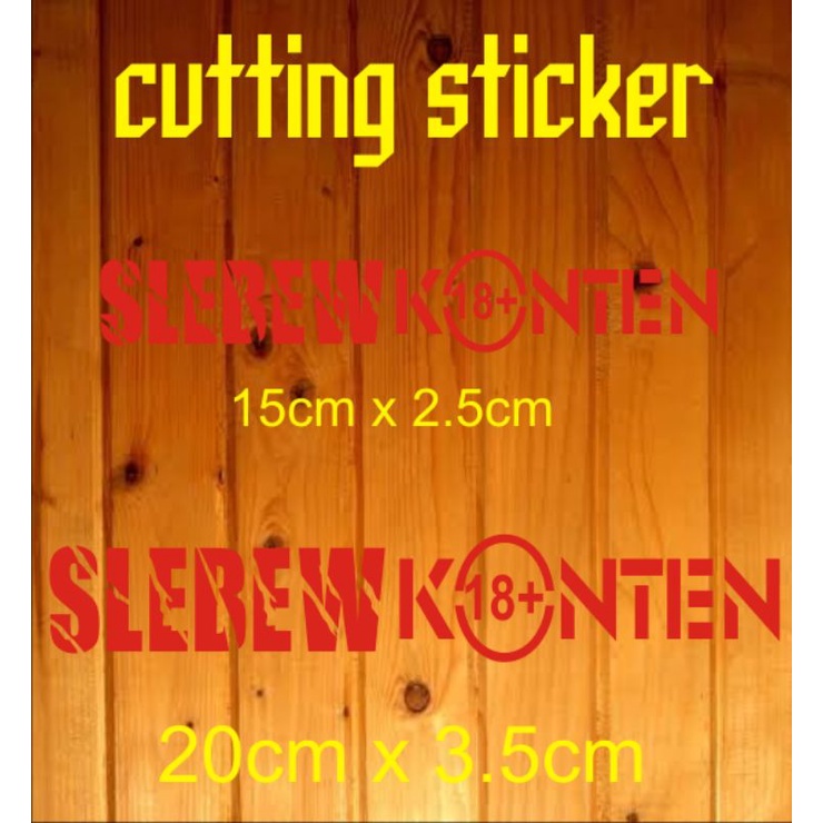 stiker motor sticker variasi slebew konten