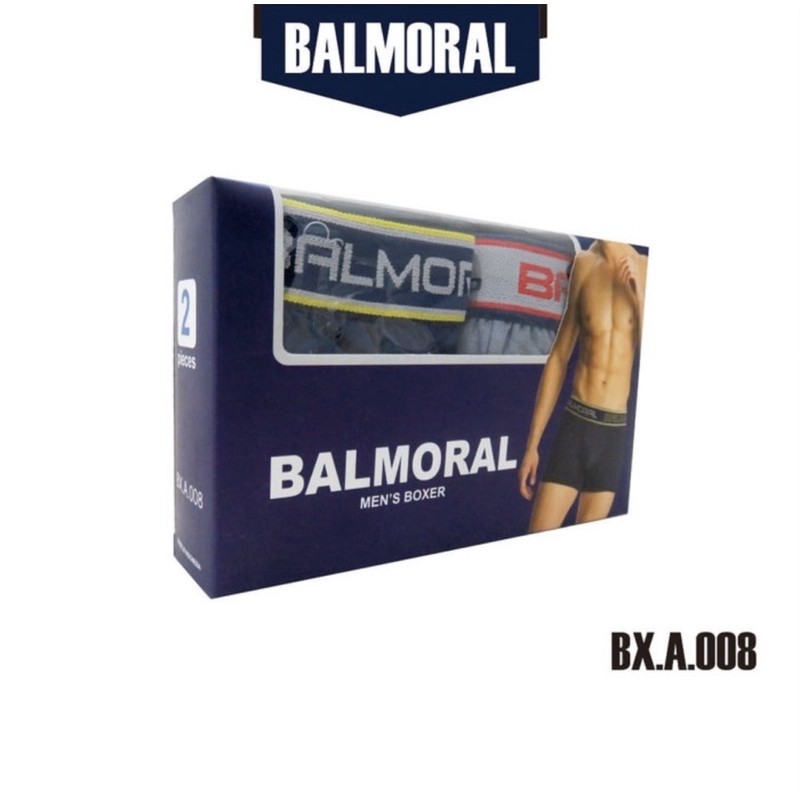 CD Kotak / Celana Dalam Boxer Pria BALMORAL Men’s Boxer