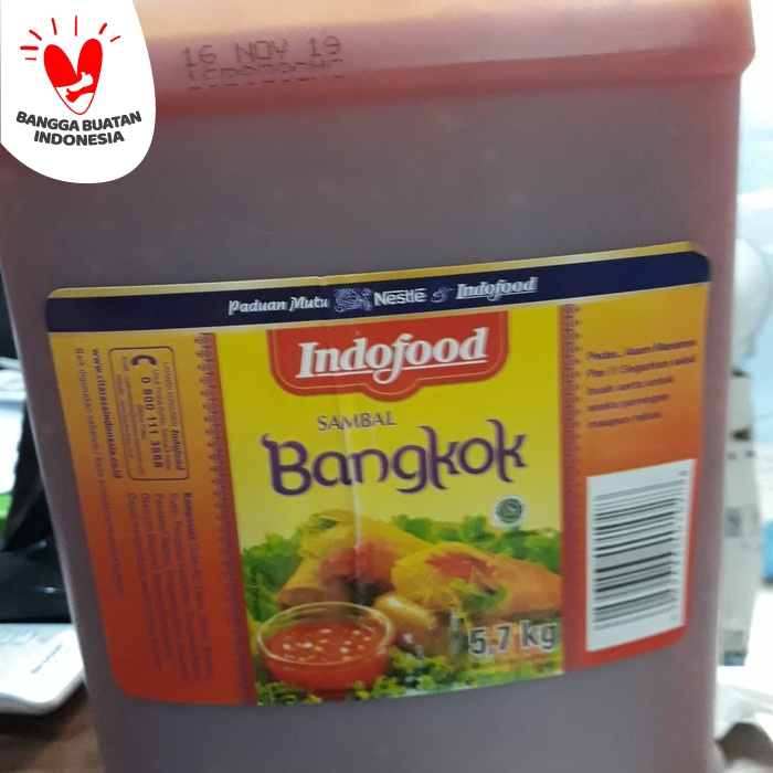 

Spesial Promo - Sambal Bangkok Indofood 5.7Kg
