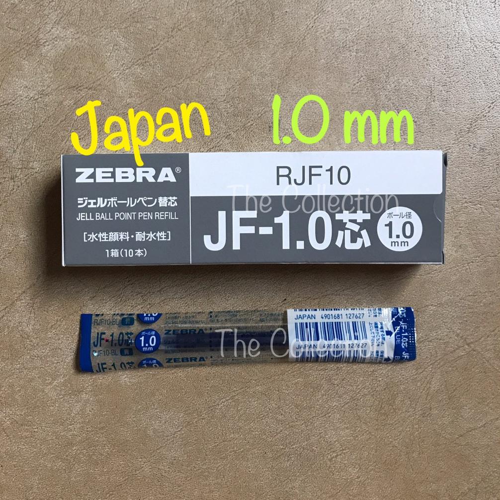 

[KODE YQ66] ATK0433SR RJF10-BL BIRU 1.0 mm isi pen sarasa refill zebra JF 1,0 BLUE