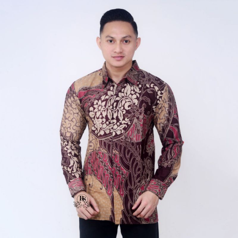 KEMEJA BATIK PRIA LENGAN PANJANG