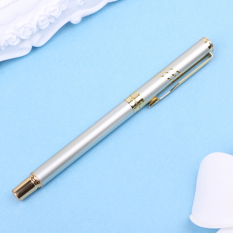Mary 0.5mm Metal Roller Pen Pulpen Ballpoint Mewah Pasokan Kantor Bisnis Tulis