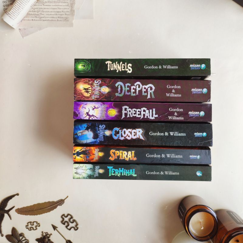 Tunnels Series, Deeper, Freefall, Closer, Spiral, Terminal - Roderick Gordon & Brian Williams