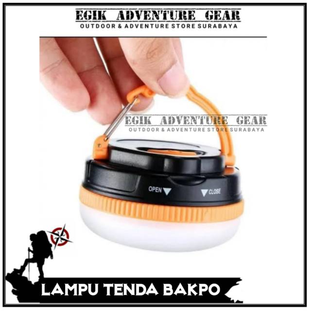 Lampu Tenda Bakpo | Lampu Tenda Camping