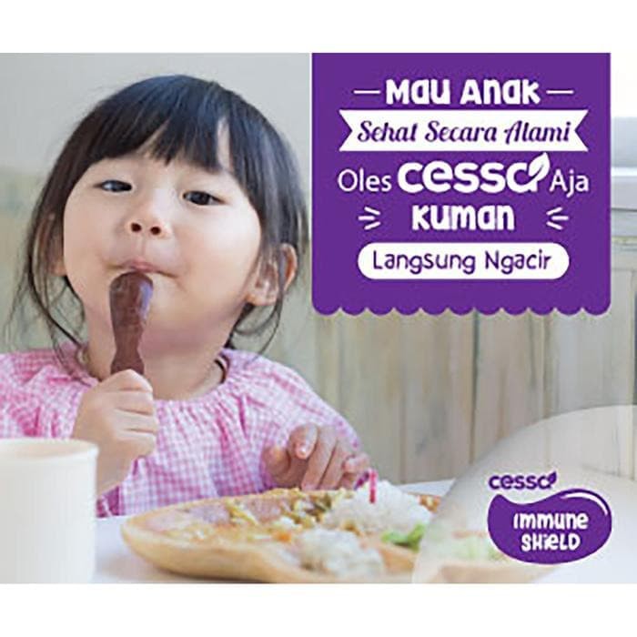 CESSA KIDS ( USIA 2 THN - 8 THN) - NO MORE FEVER / NO MORE COLD / IMMUNE SHIELD / NO MORE TANTRUM