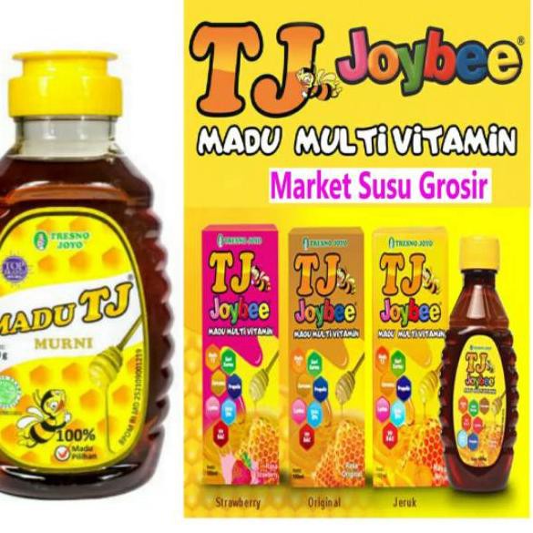 

[HHS44) Madu TJ murni 500gr joybee 100ml Exp 2022