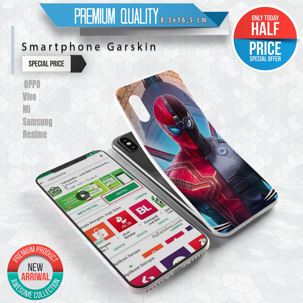 Garskin Smartphone Spiderman