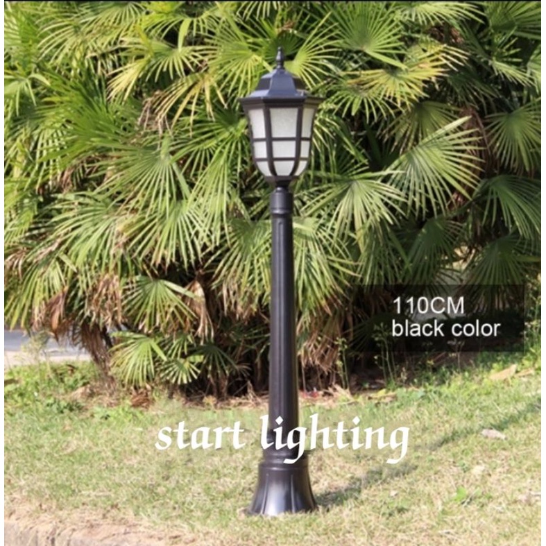 Lampu tiang taman/ Lampu hias taman