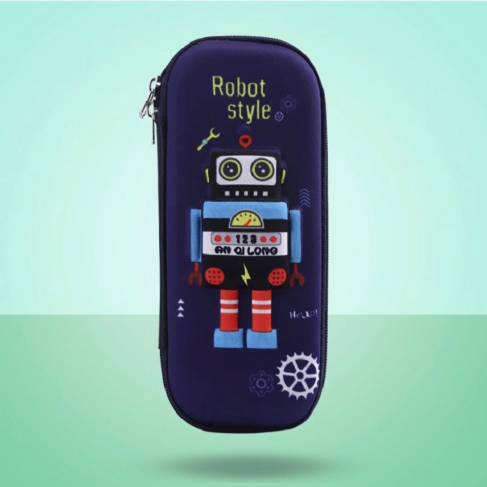 

(BISA COD) Kotak pensil anak spiderman marvel / kotak pensil sekolah anak - Robot