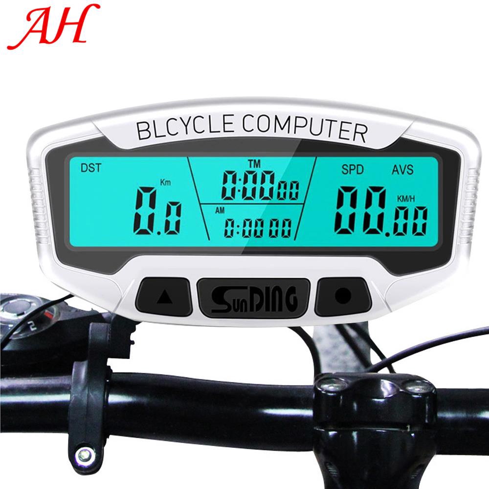BOGEER LCD Digital Waterproof Bike Computer Cycle Speedometer 