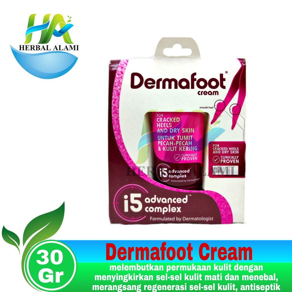 Dermafoot Cream - Untuk Tumit Pecah Pecah