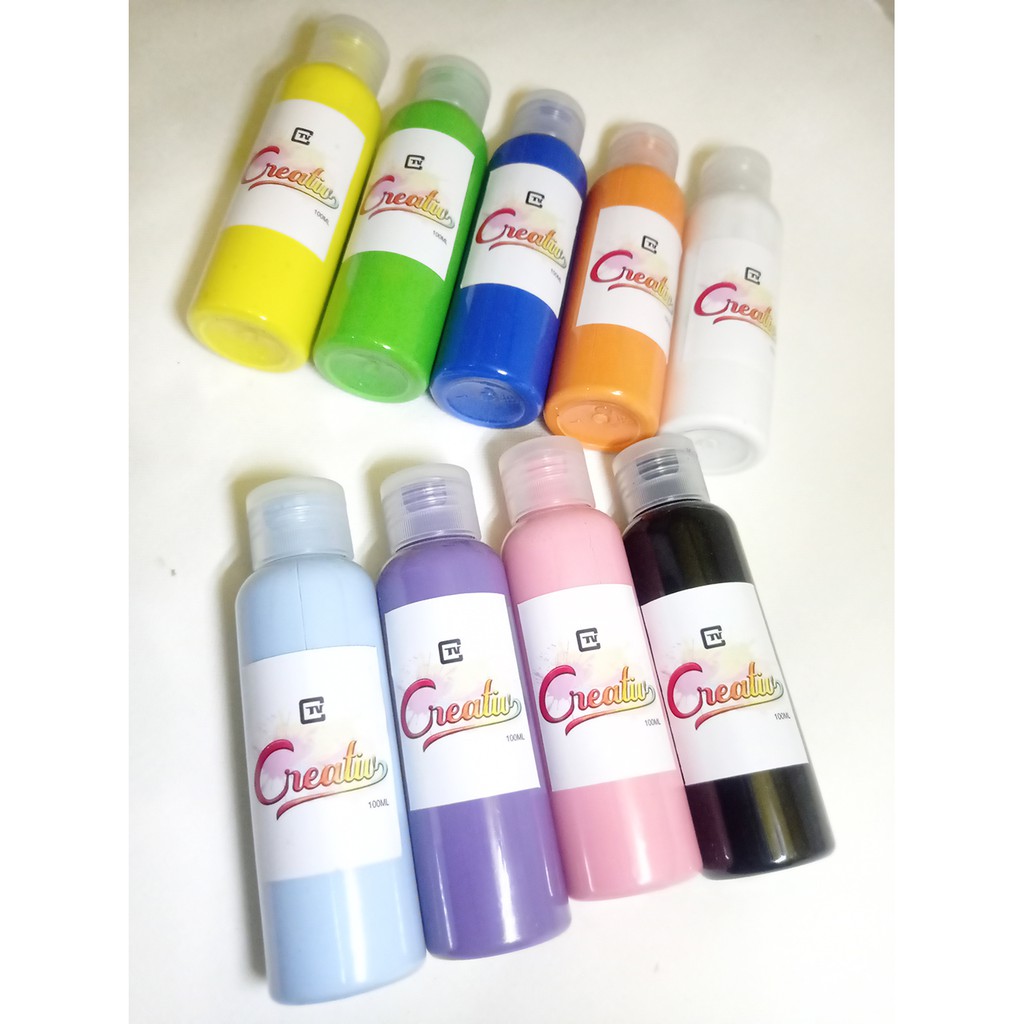 

Creativ Acrylic Paint 100ml / Cat Akrilik Creativ 100 ml