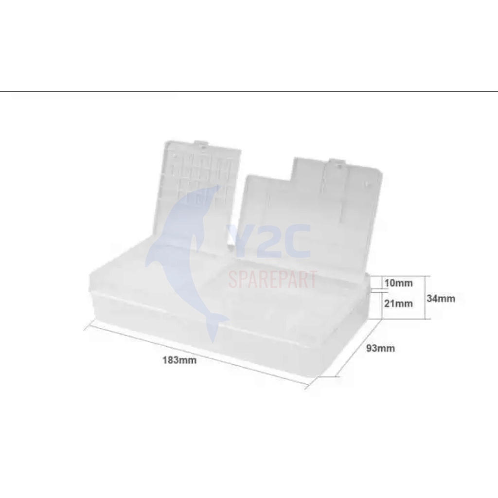 KOTAK SPAREPART SUNSHINE SS-001A / WADAH BAUT OBENG / STORAGE BOX / ALAT SERVIS SERVICE HP MURAH TERLENGKAP