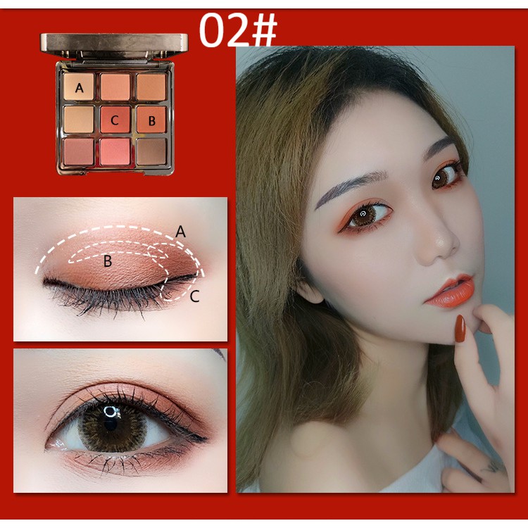 MAGIC NATION 9 Color Diamond Eyeshadow Palette