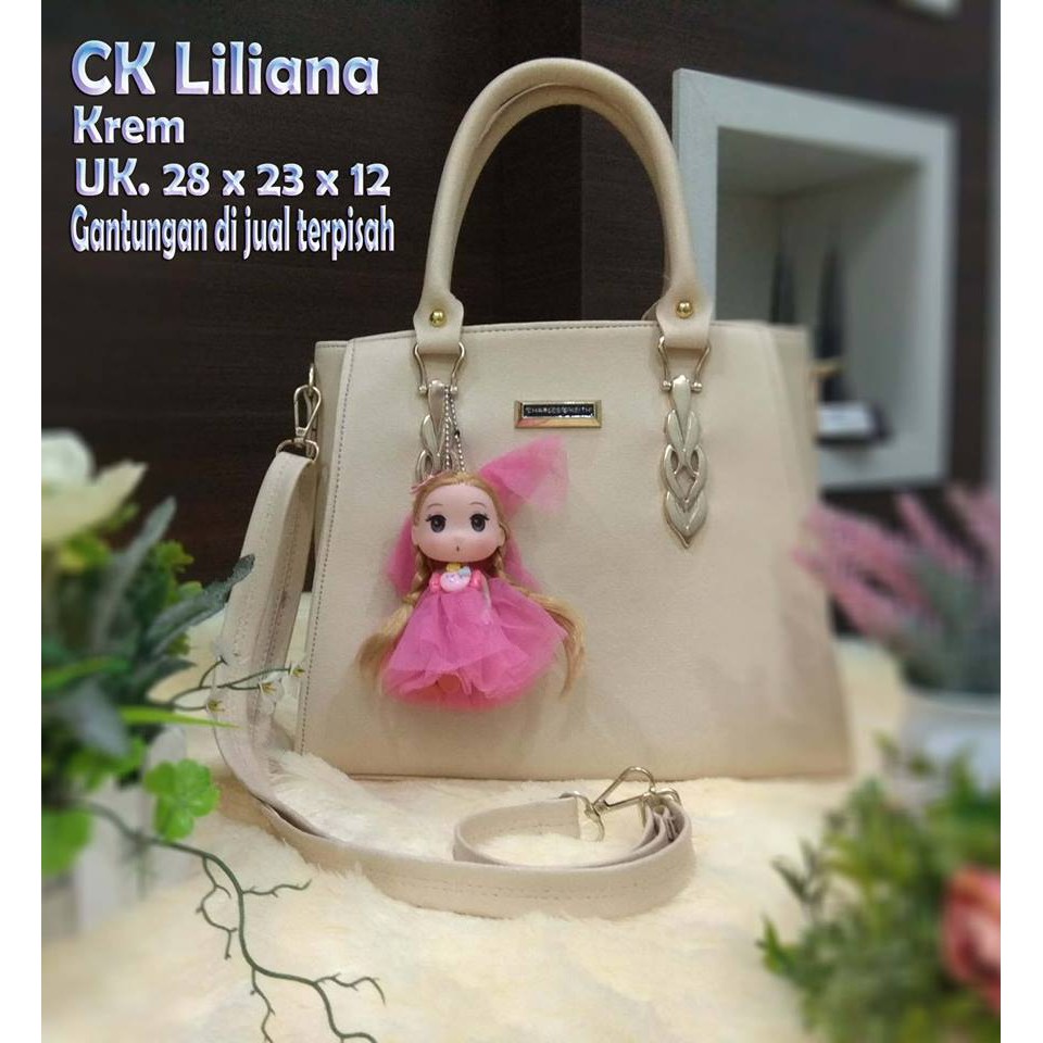 LS 531 - tas wanita handbag +selempang liliana