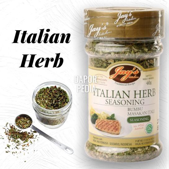 

Italian Herb Seasoning Jays bumbu masakan italia tabur penyedap rasa bubuk tabur itali ITALY