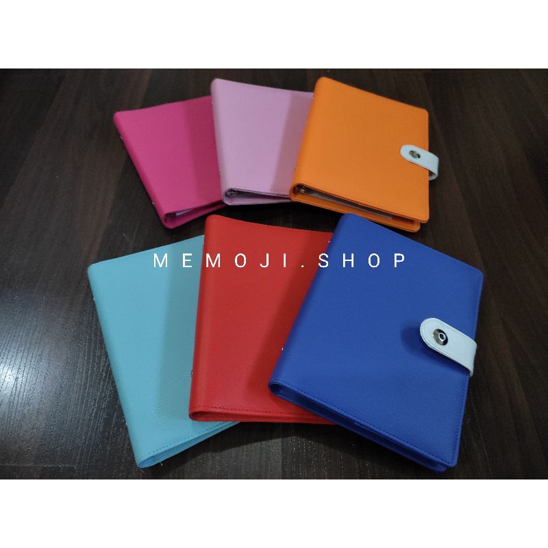 

Map Binder Kancing Kulit Warna A5