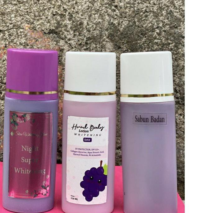 Bagus PAKET HB SKIN/HB UNGU/ HB ANGGUR/HB PEMUTIH/HB MALAM/ PEMUTIHBADAN... ...