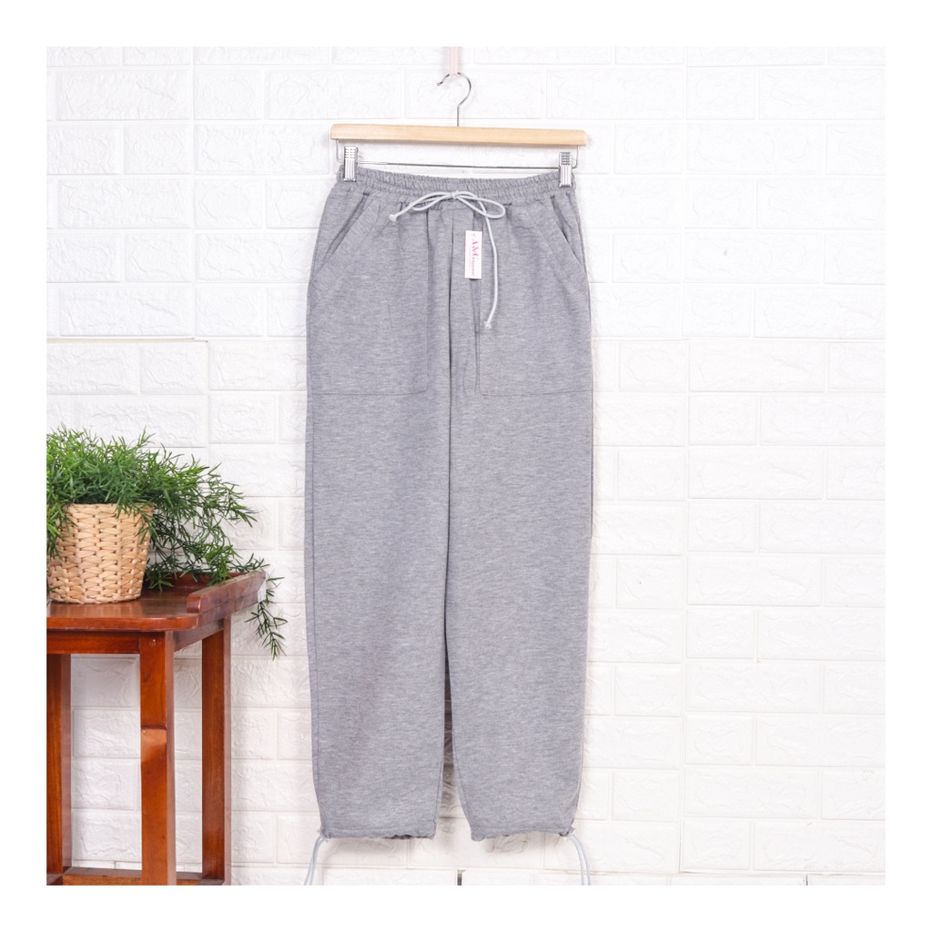 CEKA PANTS / Celana Olahraga Wanita Muslim - Jogger Cewek - Bahan Fleece Clana Murah / Korean Style Remaja