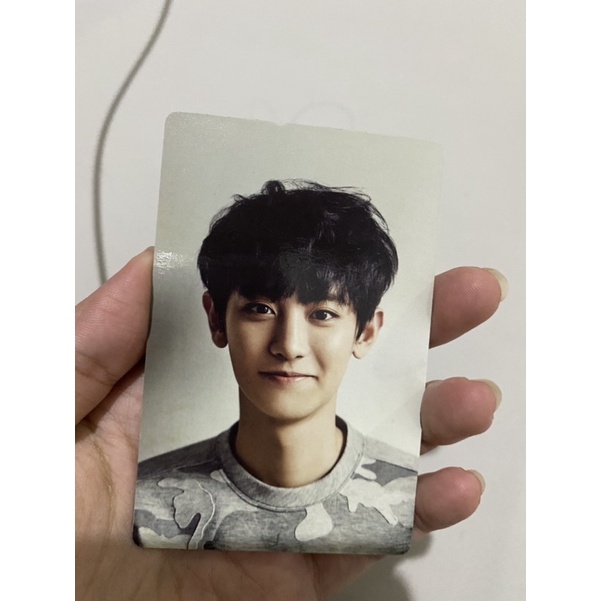 Photocard pc park chanyeol pcy cy official exo season greeting 2015 sg2015