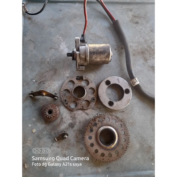 Gigi penghantar Dinamo dobel stater set Yamaha F1zr Fiz r FizR force1 Alfa sigma Champ ori