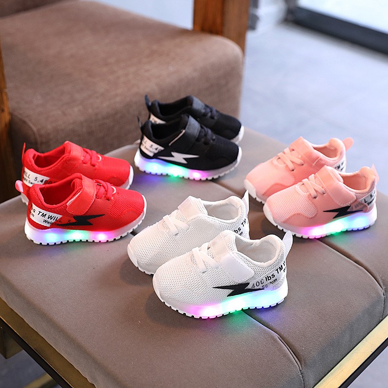 Sepatu Sport LED Anak FLASH Sneaker