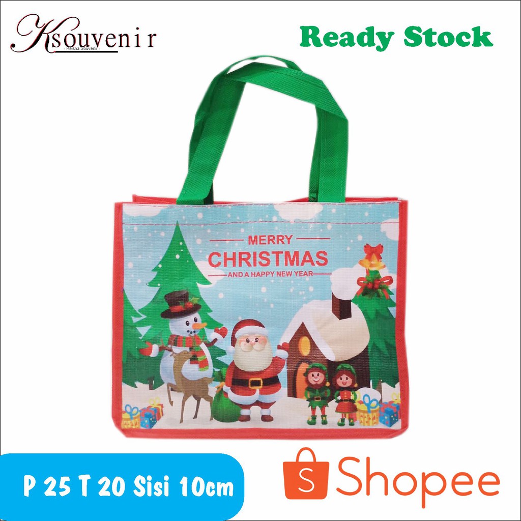 

tas souvenir natal goodie bag natal