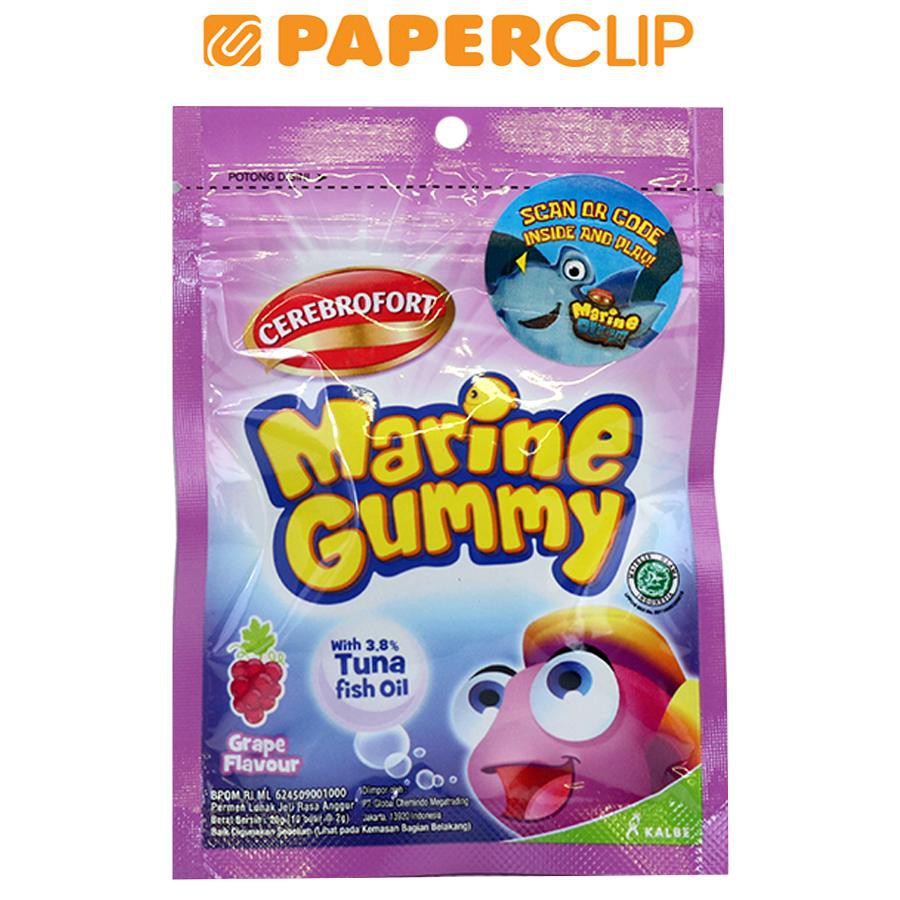 CEREBROFORT MARINE GUMMY ANGGUR SACHET 20GR