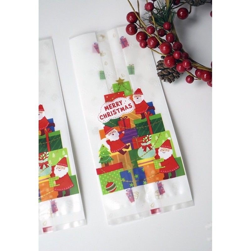 NANA PLASTIK COOKIES NATAL MERRY CHRISTMAS PACKAGING LUCU UNIK PS-02