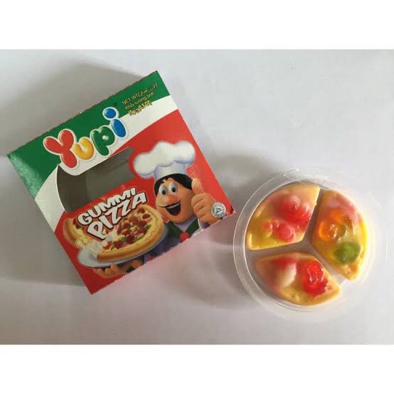 Yupi Gummy Mini 15gr 1pcs Sweet Heart | Fruit Cocktails | Gummy Pizza | Aquarium