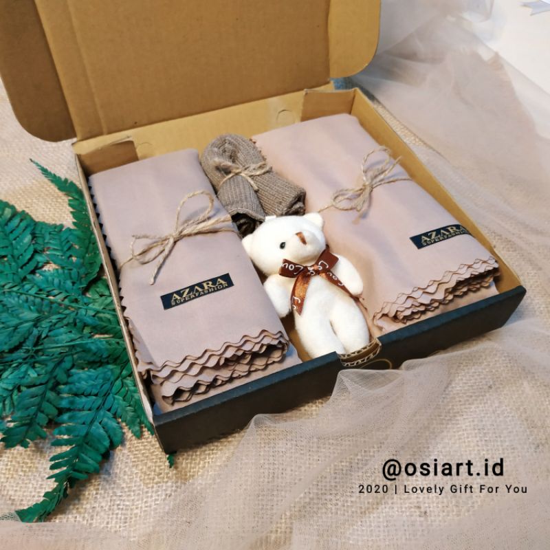 [READY STOCK] Osiart.id Hampers Hijab Double Hampers Hadiah Guru Kado Wisuda Graduation Ulang Tahun