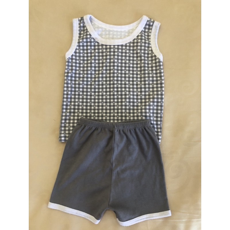 preloved setelan singlet cuit baby