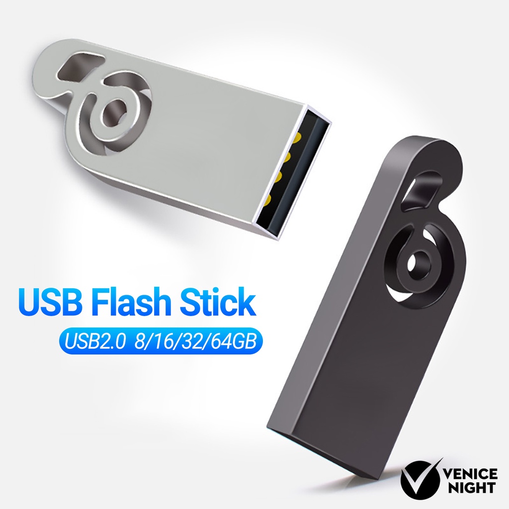 (SF) Flashdisk USB 2.0 Kapasitas 8 / 16 / 32 / 64GB Anti Air Untuk Speaker