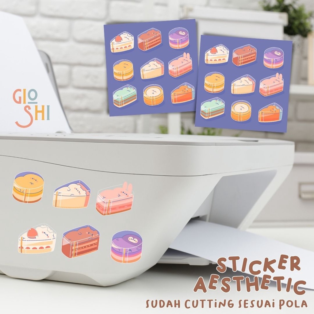 

sticker aesthetic korean cake by gioshi.store