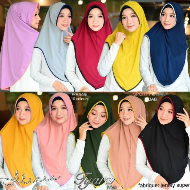 Bergo ALICIA Original Tyara Hijab