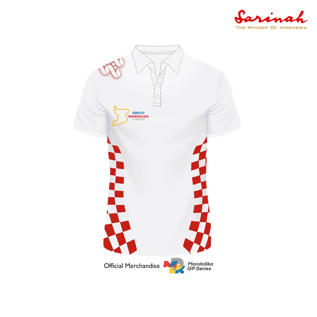 Polo Jersey Official Merchandise GP Series Mandalika 2022 - Kode SA32